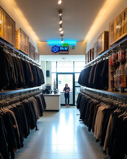 Lumina Dive dive shop interior at Ocean Drive Miami